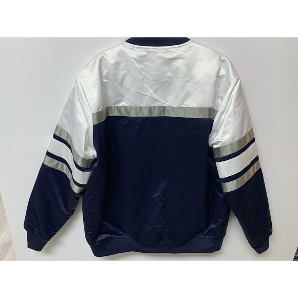 New York Yankees Mens XL Mitchell & Ness Heavy Weight Script Satin Jacket Coat - Picture 10 of 13
